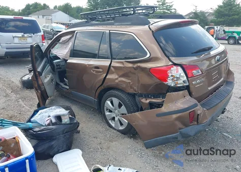 2011 Subaru Outback 2.5I Premium from USA, damaged, VIN 4S4BRBGC8B3320738